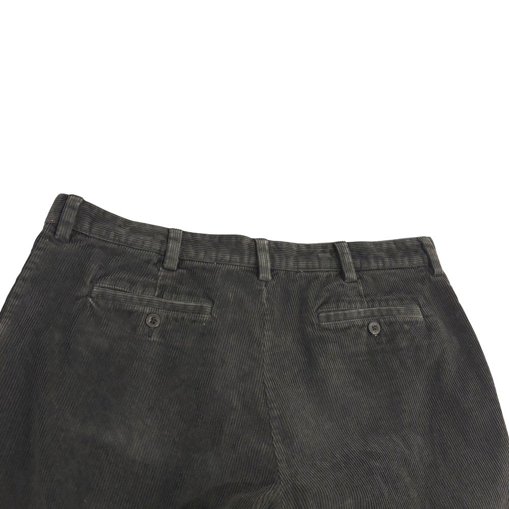 LL Bean Black Corduroy Chino Pants Mens 38x31 Classic Fit Thick Cotton Stretch - Picture 6 of 11
